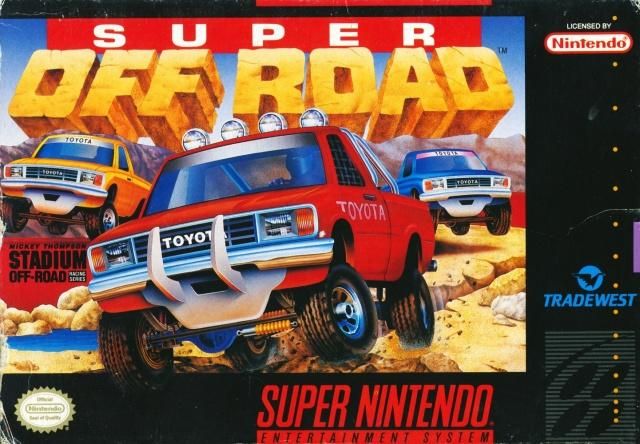 Super Off Road SNES box art